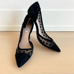 Dune London Polkadot Heels Size 8/EU 39